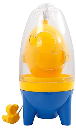 Eigelbmischer Tragbarer Goldener Eiermacher Egg Scrambler Shaker Schneebesen Hand Powered Golden Egg Maker Eier Eigelb White Mixer Home Küchenhelfer Einfach zu verwenden In Shell Egg Scrambler