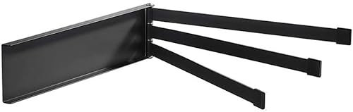 Handtuchständer 3-poliger, Schwenkbarer Handtuchhalter Aus Kohlenstoffstahl, Drehbarer, An Der Wand Befestigter Handtuchständer, Badestange, Handtuchhalter, Badezimmer-Handtuchhalter Handtuchstange (
