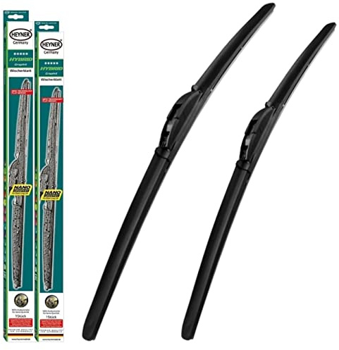 32 Inch RV and Motorhome Wiper Blade Pair (Set of 2) for Small 9x3 Hook HEYNER Hybrid HH3232H