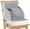 Rehausseur de chaise pour enfant, ceinture à 3 points, coussin d'assise pour enfants et bébés en PU imperméable avec sangles, coussin de siège pour enfants et tout-petits (gris)…