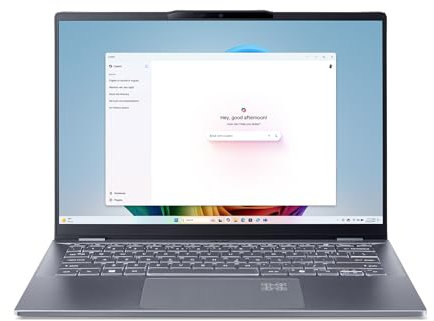 acer Swift 14 AI Laptop | Display 14” WUXGA OLED | Intel Core Ultra 7-258V | 32 GB RAM | 1024 GB SSD | Copilot+ PC | Windows 11 | QWERTY | PC Portatile IA, Intel Core Ultra 7 258V, 14