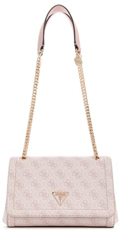 GUESS Noelle Girlfriend Satchel Orchid Logo