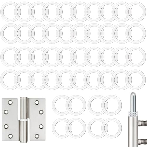 120 Stück Fitschenringe, Unterlegscheiben Für Türscharniere Und Zimmertüren, 1 mm und 2.4 mm, Kann Für Die Dekoration Von Teilen Zu Hause, Türen, Liebhaber der Werkzeugdekoration