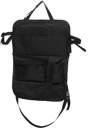 ARTSEWPLY Faltbarer Auto Rückenlehnentaschen Organizer aus Oxford Stoff Robuste Aufbewahrungstasche für Rücksitz Multifunktionale Tasche als Ess und Aufbewahrungstablett Platzsparend für