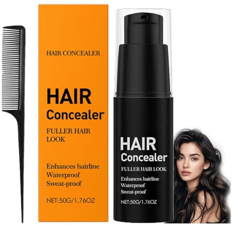 Lefron Haar-Concealer, Lefron Magic Haar-Concealer 2.0, sofortige Haar-Concealer-Creme, Ansatzfarbe für Grauabdeckung, wasserfest für dauerhafte Abdeckung, deckt sofort graue Wurzeln ab (1)