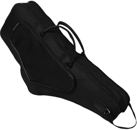 BESTonZON Altsaxophon Rucksack Wasserabweisend Stoßfest Multifunktionale Saxophontasche mit Leichtem Design Robustes Material Instrumenten und Zubehörfach für Musiker