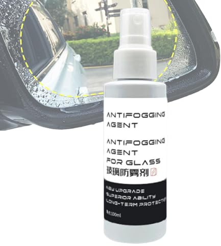Anti-Fog Spray For Windscreen | Waterproof Anti-fog Spray 100ml For ,Car SUV Truck Mirror Glass Coating Cleaner | Window Film Mirrors Pue