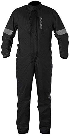 Alpinestars Hurricane - Traje de lluvia (1 pieza, talla M), color negro