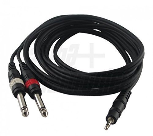 CAVO SPINA JACK 3,5 A 2 SPINE JACK 6,3M MONO 3MT