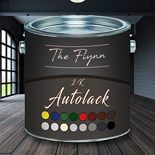 The Flynn hochwertiger 2-Komponentenlack Autolack/Landmaschinenlack mit passendem Härter - glänzend - Farbauswahl (Anderer RAL-Farbton (Bitte RAL Wert senden), 1 L)