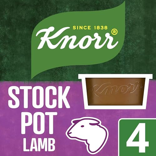 Knorr Lamb Stock Pots gluten-free to add a rich lamb flavour to your dishes 4x 28 g