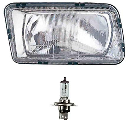 EISENFELS Bundle Set 70778147 Scheinwerfer links + Leuchtmittel H4 Classic kompatibel mit 80 8C B4