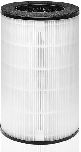HSIAMEN AP-PET35FL AP-T30 Filter Compatible with HoMedics Air Purifier Filter Replacement AP-T30 AP-T30WT AP-PET35-WT AP-PET35, Part# AP-T30FL AP-PET35FL True HEPA Filter, 1-Pack