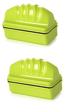 iplusmile 2pcs Magnet Fish Tank Cleaner Magnetic Brush Remover Floating Glass Brush Efficient Algae Cleaning