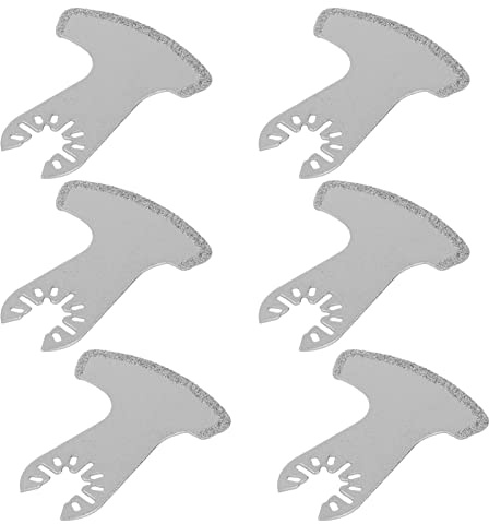 Oscillating Saw Blades Accessories Sickle Type Tool Multi Purpose Sickle Shape Trimming Machine Swing for 6Pcs Hanging Trimming Tool Hanging Swing Grip Lock Washers