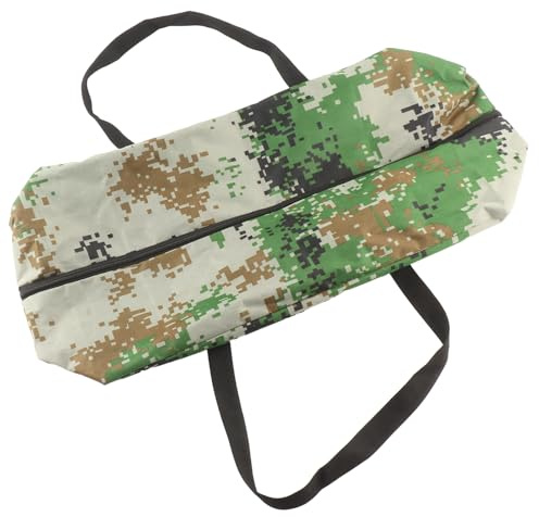Wakects Tragetasche für Köderboot, Aufbewahrungstasche für Angelboot, Nylon Boot Tragetasche, Wasserabweisend, Angelköder Boot Aufbewahrungstasche für Angelfreunde (Tarnung)