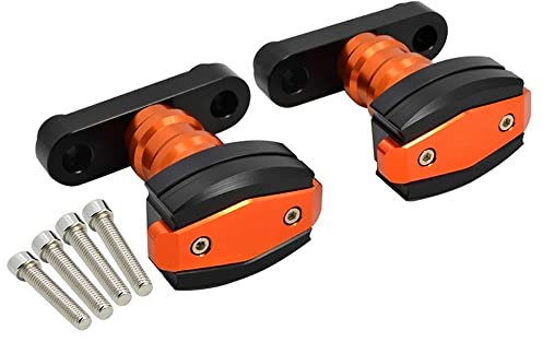 LFCOZD [Erneuerungsteil] for KTM DUKE125 DUKE200 DUKE390 Duke 125 200 390 Sturzschutz Sturzpad Verkleidungsschutz Anti Crash Pad Protector [Ersatz]