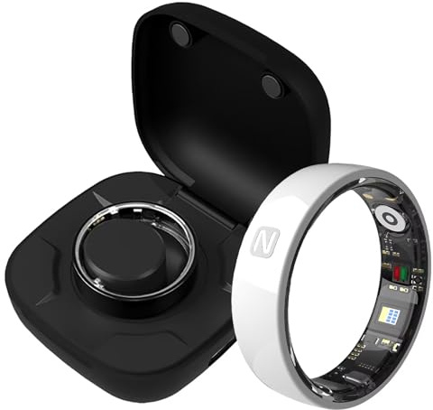 findtime Smart Ring Blutdruckmessung Smartring Herren Damen Fitness Ring Tracker Blutdruck Android IOS Fitnessring Smarter Ring Schlafring Fitnesstracker Schrittzähler Aktivitätstracker
