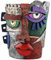 DAGLLGEW Plantador de Plantilla Abstracta de Plantilla Abstracta con Agujero de Drenaje Pots de Planta única decoración Moderna para Plantas Verdes orquídeas Plantas arañas y más