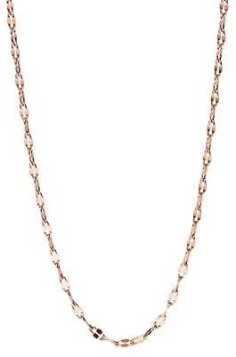 Purelei Petal Kette – 18K vergoldete Edelstahlkette – Filigrane Gliederkette für Damen – Charm-kompatibel – 50–55 cm Länge – Erhältlich in Gold, Silber & Roségold (Rosegold)