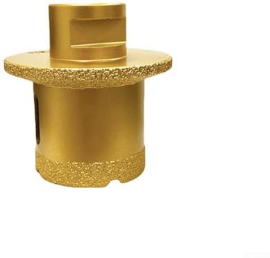 Punta per trapano a tazza per filettatura M14, ottimale per forare piastrelle, vetro e pareti (50 mm)