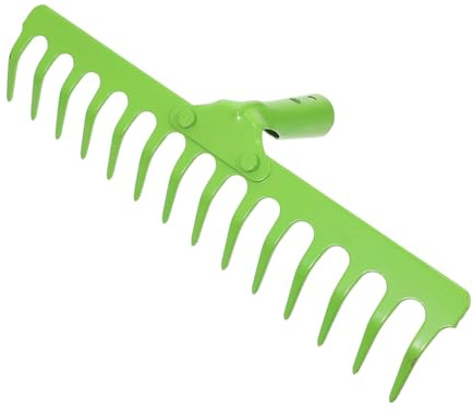 UPKOCH Râteau De Jardin Multifonction pour Désherber Et Ameublir La Terre Outil Agricole Manuel avec Poignée Ergonomique