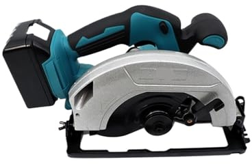 Sierras circulares, Sierra Circular Eléctrica Sin Escobillas De 7 Pulgadas, Recargable Mano, Cortadora, Carpintería Alta Potencia,para madera, plástico, metal blando