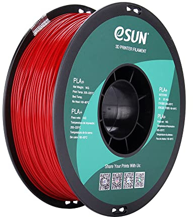 eSUN PLAPlus Filament, Feuerwehrauto rot, 1,55 kg