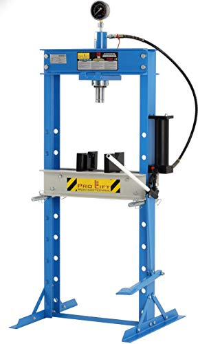 Pressa industriale da 20 tonnellate, manuale + pedale, pressa idraulica avvitata