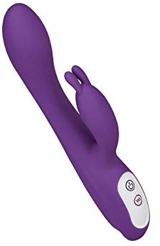 EIS Rabbit mit Wärmefunktion | Sex-Spielzeug für Frauen | Lila | 22 cm | Rabbit-Vibrator aus hautfreundlichen Silikon | Wiederaufladbar und Wasserdicht (IPX7) | Leistungsstarke Stimulation | Erotik