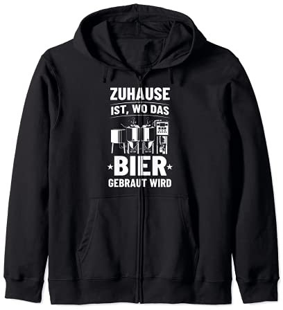 Selbstbrauer Bier Brauen Heimbrauen Hobbybrauen Bierbrauer Kapuzenjacke