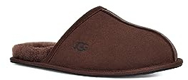 UGG Pantoufles avec logo Scuff pour homme, Cacao saupoudré, 52 EU