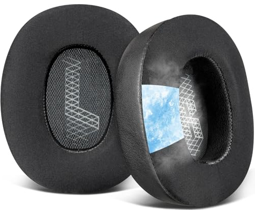 SOULWIT Kühl Ohrpolster für JBL E65BTNC, Live (650BTNC/770NC/660NC) | für E65BTNC/Live 650BTNC/Live 770NC/Live 660NC/Duet NC Over-Ear-Kopfhörer