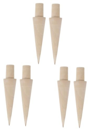 Ciieeo 6piezas Moldes Para Conos De Helado De Repostería Para Pasteles y Postres Moldes De Cocina Para Helados