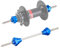 HOUSON Fahrrad Steckachse Adapter, Fahrrad Zentrierständer Bike Thru Achsen Adapter Werkzeug für 12/15/20mm Freilauf Fahrrad, Mountainbike, Rennrad