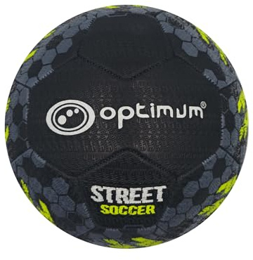 OPTIMUM STREET FOOTBALL - NERO/GIALLO - TAGLIA 5