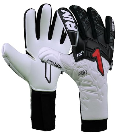 Rinat Xtreme Guard Dominus Prime målvaktshandskar vuxen vit storlek 10