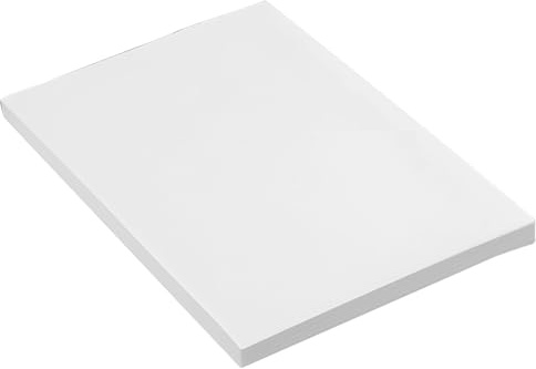 100 Blatt Reispapier für Kalligraphie und Druck, 21,6 x 29,5 cm, weißes Premium-Papier für Kunst
