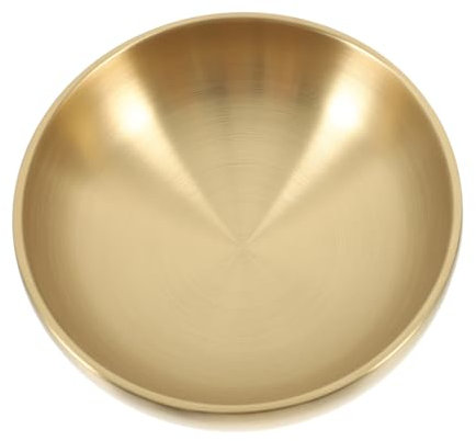 ABOOFAN Bol Acier Inoxydable à Double pour Nouilles Froides Salades Service Robuste Facile à Nettoyer