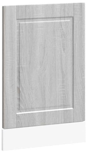 mtlskopl Mascherina per lavastoviglie Porto grigio Sonoma 45 x 1,5 x 67 cm, in legno per armadio frontale adatto per cucina, mobile alto