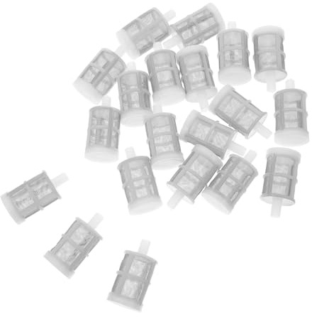 HOMOCONO 20 Pièces Crépine D’Entrée En Maille Pour Filtre À Eau De Pompe Filtre De Tuyau Pour Pulvérisateur Électrique Nettoyeur Haute Pression Pompe À Huile Remplacement Facile