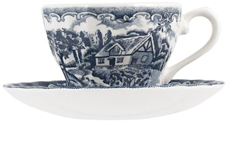 Churchill Brook Blue Haushaltsartikel, Vinyl, weiß/blau, 6