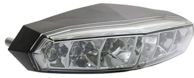 HINTENSCHEINWERFER LED Glas Fume MIT Targa
