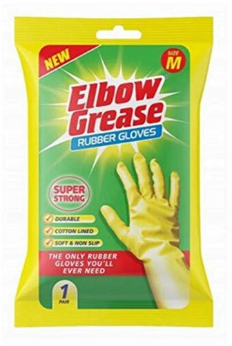 Elbow Grease Rubber Gloves M 1 Pair
