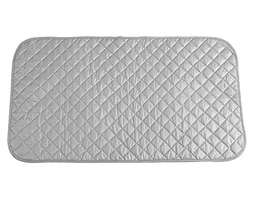 OUKENS Ironing Mat, 33''x19'' Portable Foldable Thickened Ironing Pad, Heat Insulation, Travel Ironing Mat Blanket for Dryer Countertop and Travelling, for Small-Sized Table Tops, washers, dryers