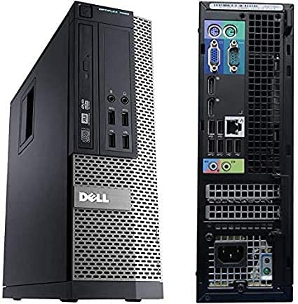 Windows 10 Dell 7020 SFF Intel Core i7-4770 stationär PC dator – 16 GB DDR3-256 GB SSD +1 TB – 300 Mbps WI-FI (Renoverad)