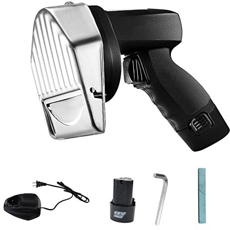 Meat Slicer Machine, Multifunction BBQ Electric Kebab Slicer, Commercial Stainless Cordless Meat Cutter, for Cutting Doner Kebab