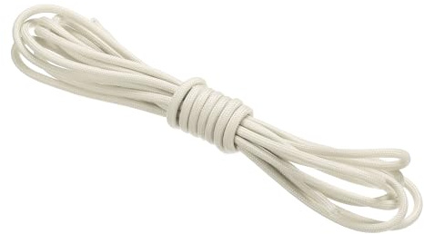 PATIKIL 10Ft Glow in the Dark Paracord,4mm 9-Strand Type 550lb,White