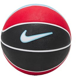 Nike Unisex Swoosh Skills Minibasketoll, Aquarius Blue/University Red/White/White, 3