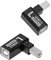 QIANRENON Lot de 2 adaptateurs USB B mâle vers B femelle coudé à 90° - USB 2.0 type B - Connecteur MIDI mâle - Boîtier en aluminium - Pour imprimante, scanner, piano électrique - 2 pièces (extrémité